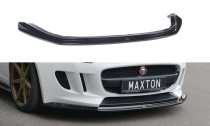 Jaguar F-Type 2013-2016 Frontsplitter V.1 Maxton Design 